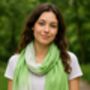 100% Mulberry Silk Scarf, Ombre Sage Green And White, thumbnail 3 of 10