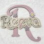 Personalised Name Sign For Kids Wall Initial Door Sign, thumbnail 4 of 12
