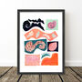 Shell Collection Abstract Print, thumbnail 6 of 7