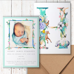 Personalised New Baby Cards Notonthehighstreet Com