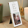 Personalised New Baby Initial 2x3 Silver Photo Frame, thumbnail 2 of 3