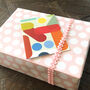 Mini Lozenge Greetings Card, thumbnail 3 of 5