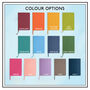 Personalised 40 Things For 40th Year Planner Notebook, thumbnail 4 of 12