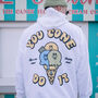 You Cone Do It Men's Ice Cream Graphic Hoodie, thumbnail 1 of 4