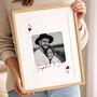 Custom Playing Card Print Valentine And Anniversary Gift, thumbnail 7 of 11