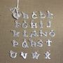 Sterling Silver, Rose Gold Or Gold Vermeil Letter Charm, thumbnail 8 of 11