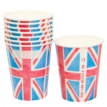 Union Jack Paper Party Cups, 2 of 4