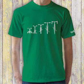 Cycle Of Life Cyclist's T Shirt, 7 of 10