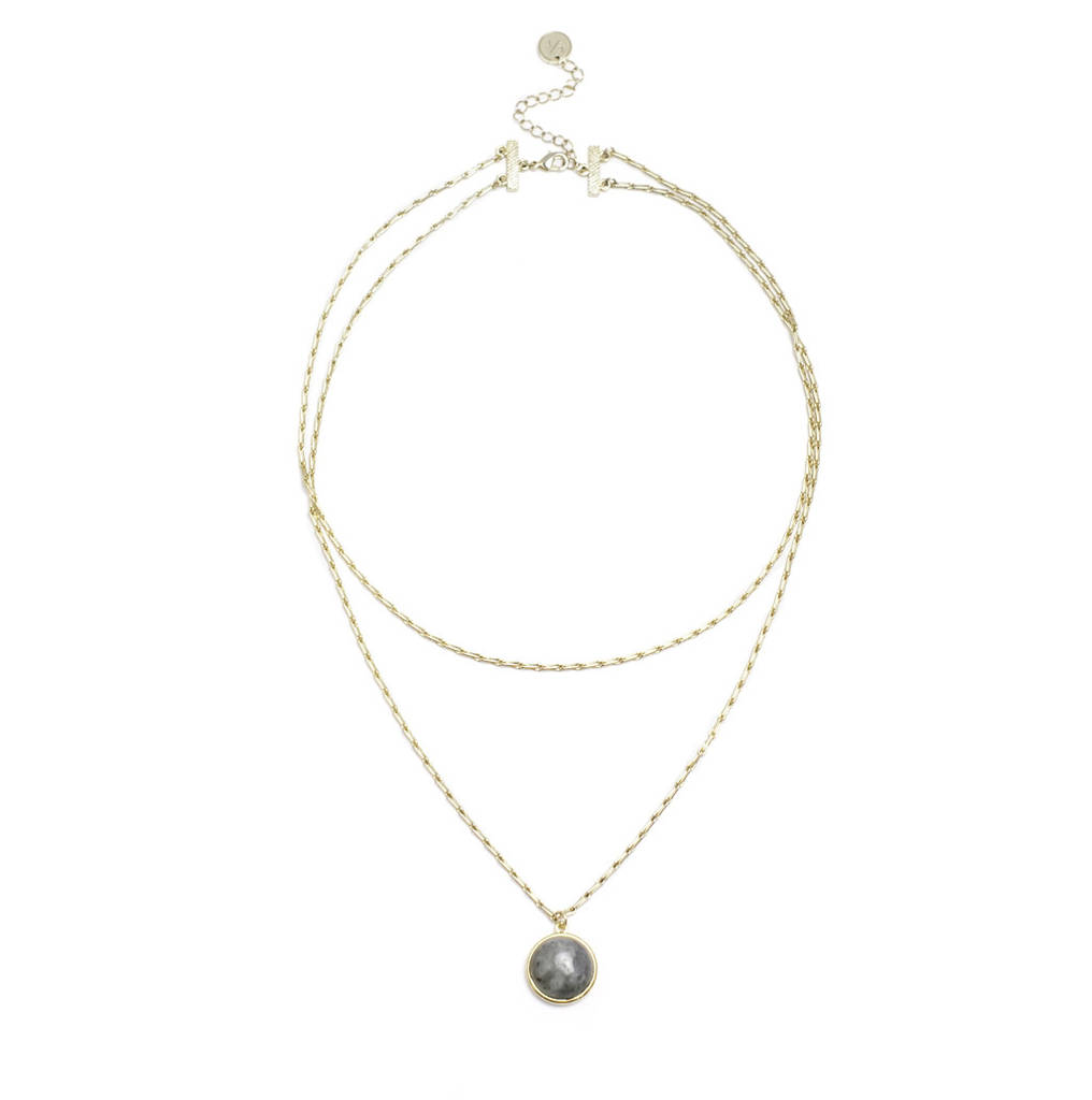aura double necklace by apache rose london | notonthehighstreet.com