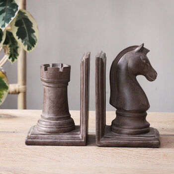 Set Of Chess Bookends, 4 of 9