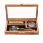 Personalised Classic Brass Explorer Gift Set, thumbnail 2 of 3