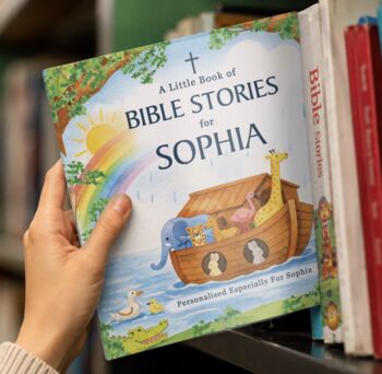 Personalised Childs Bible Stories Book, 4 of 8