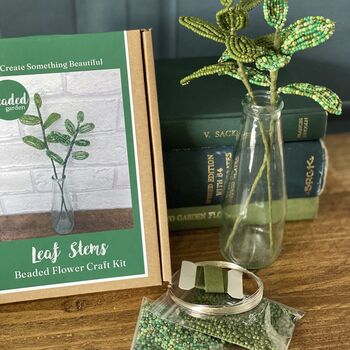 Leaf Stems Beaded Craft Kit, 3 of 4