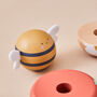 Just Bee Kids Wooden Bee Stacker Toy, thumbnail 5 of 7