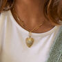 Heart And Chunky Chain Necklace, thumbnail 1 of 7