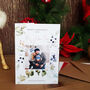Personalised Photo Greenery Christmas Cards, thumbnail 1 of 2