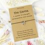 The Llama Wish Bracelet, thumbnail 1 of 5