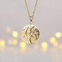 Personalised 18ct Gold Plated Tree Of Life Locket, thumbnail 1 of 9