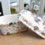 Lidded Butterdish In Cockerpoo Design, thumbnail 2 of 12