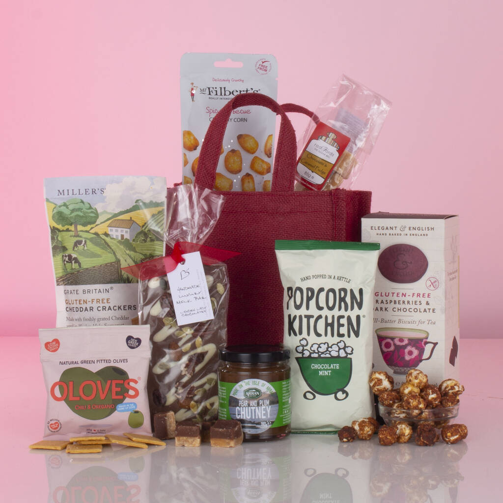 Gluten And Wheat Free Goodies Gift Hamper, 1 of 3