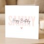 Personalised Name Birthday Card For Her, Daughter Or Friend, thumbnail 1 of 8