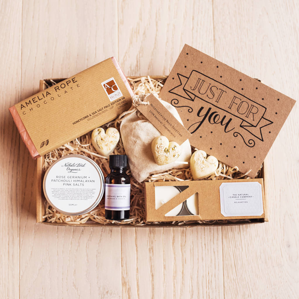 'the pamper box' letterbox gift set by letterbox gifts ...