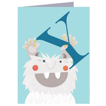 Mini Y For Yeti Card, 2 of 5