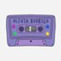 Olivia Rodrigo Inspired Cassette Tape Sticker, thumbnail 1 of 2