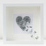 Personalised Butterfly Framed Butterfly Heart, thumbnail 10 of 12
