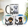 Father's Day Dogfather Personalised Dog Mug Gift, thumbnail 3 of 12