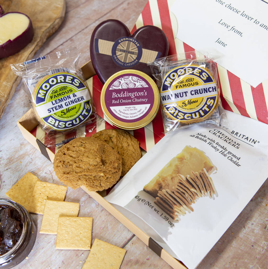 Luxury Cheese And Biscuits By Post Letter Box Hamper, 1 of 10