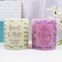 Personalised Engagement Patterned Coloured Candle, thumbnail 1 of 11