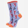 Jungle Animals Colourful Bamboo Socks Gift Box, thumbnail 2 of 4