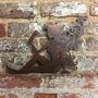 Rusted Metal Fairy Home Or Garden Ornament Decoration, thumbnail 2 of 4