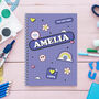 Personalised 'Good Vibes' Notebook, thumbnail 4 of 9