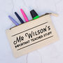 Personalised 'Important Teacher Stuff' Pencil Case, thumbnail 1 of 2