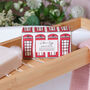 Telephone Box Luxury Soap Zesty Lemon Drizzle, thumbnail 3 of 4