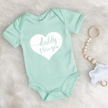 'Daddy I Love You' Babygrow, 2 of 11