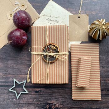 Cinnamon Stripe Paper Fibre, 2 of 6