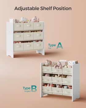 Toy Organiser Non Woven Fabric Boxes Children's Room, 5 of 10