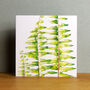 Sword Fern Greetings Card, thumbnail 4 of 5