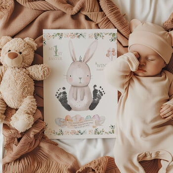 My First Easter Personalised Inkless Print Keepsake Kit, 4 of 7