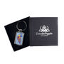 Colorful Lovebird Millefiori Handprinted Keyring, thumbnail 5 of 7