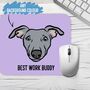 Personalised Whippet Dog Computer Mouse Mat, thumbnail 2 of 4