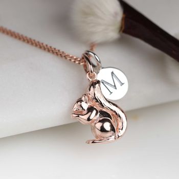 Personalised Squirrel Necklace, 3 of 8