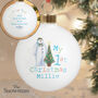 Personalised The Snowman My 1st Christmas Bauble, thumbnail 1 of 5