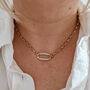Pave Choker Necklace, thumbnail 2 of 5