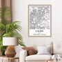 Personalised City Map Print | Any Location, thumbnail 2 of 10