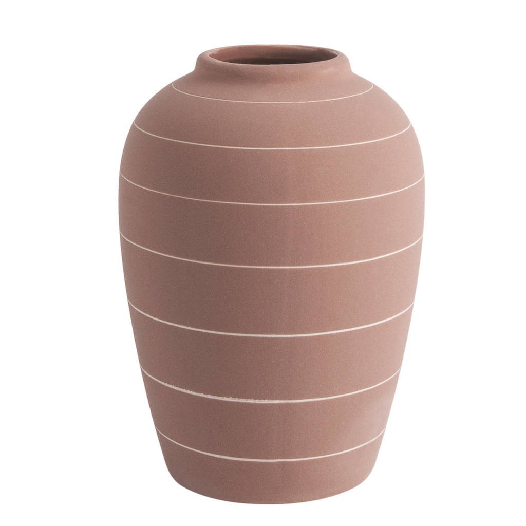 terracotta vase by idyll home