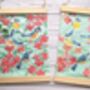 Cherry Blossom And Bluetit Embroidery Pattern Design, thumbnail 3 of 12